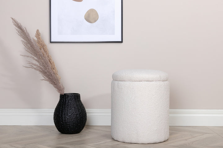 Limpen Sittpuff Vit