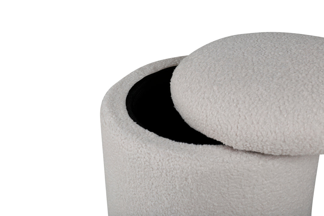 Limpen Sittpuff Vit