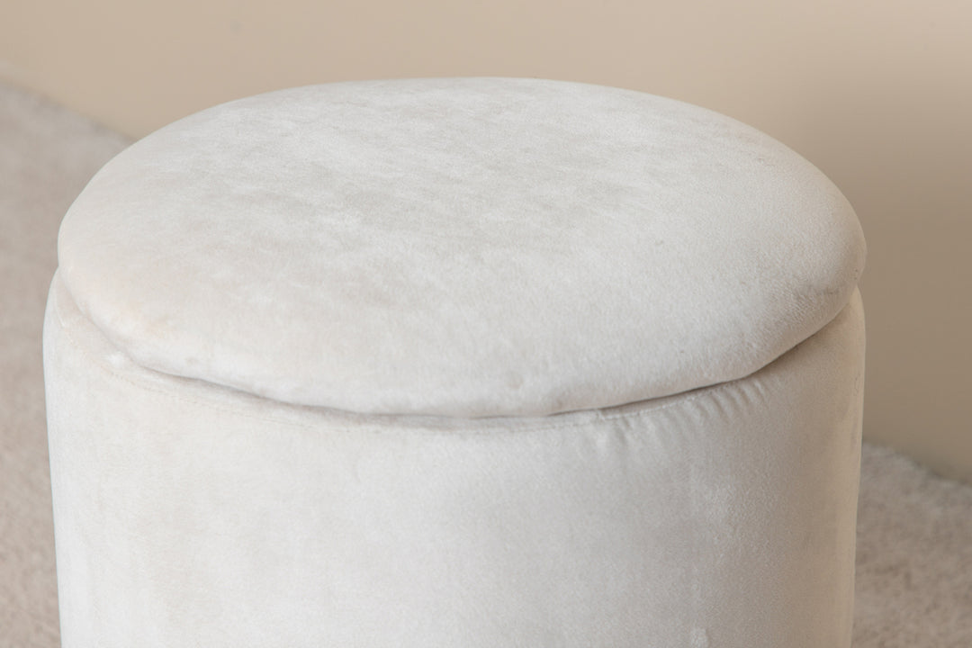 Limpen Sittpuff Vit