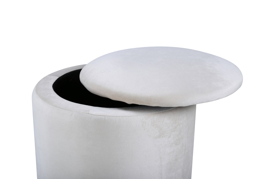 Limpen Sittpuff Vit