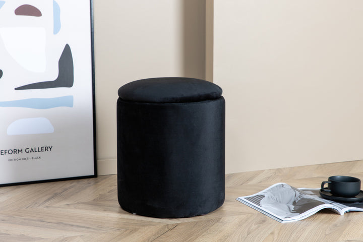 Limpen Sittpuff Svart