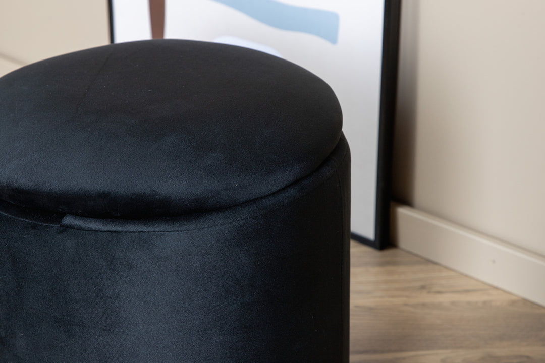 Limpen Sittpuff Svart