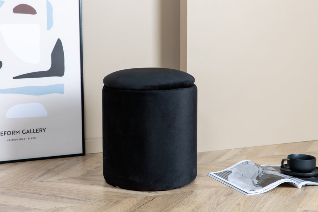 Limpen Sittpuff Svart