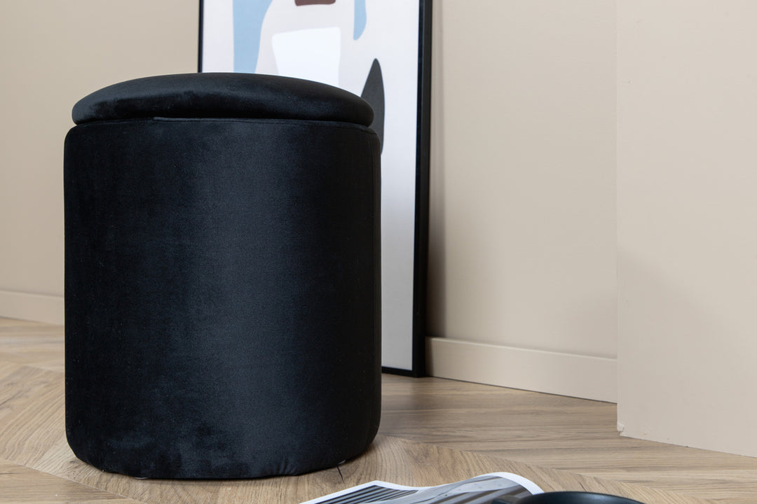 Limpen Sittpuff Svart