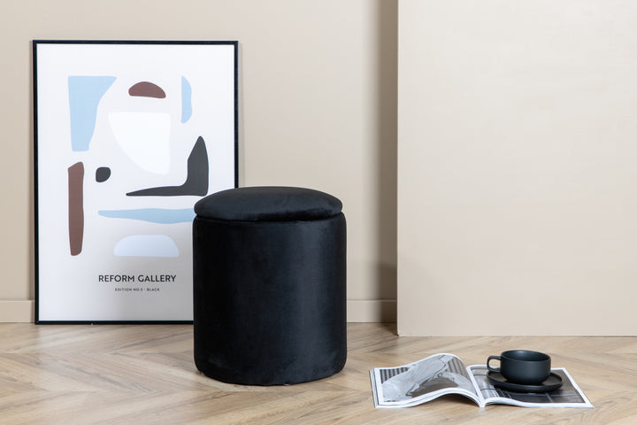 Limpen Sittpuff Svart