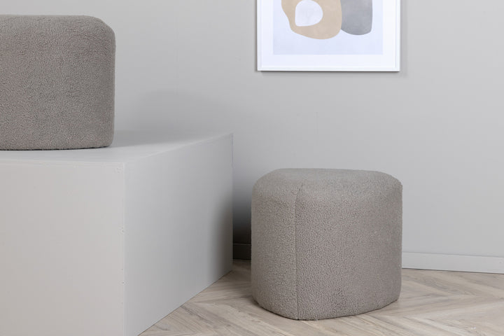 Peg Sittpuff Grå