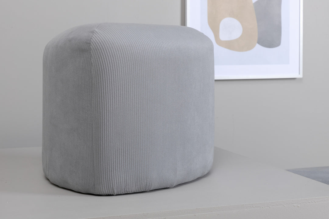 Peg Sittpuff Grå
