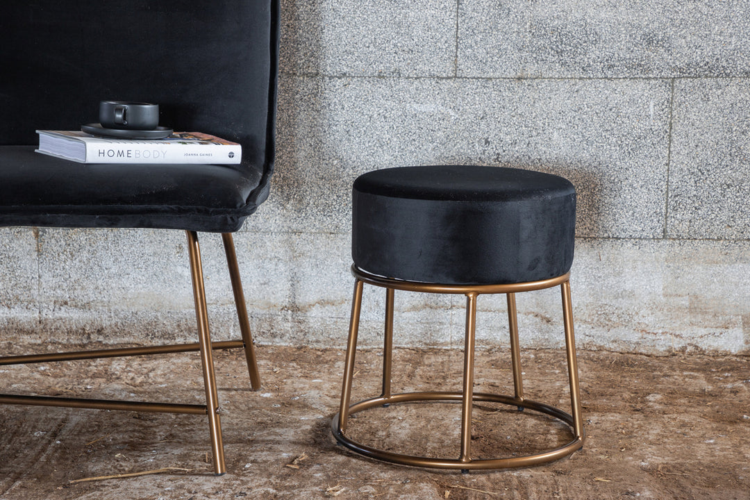 Petra Sittpuff Svart