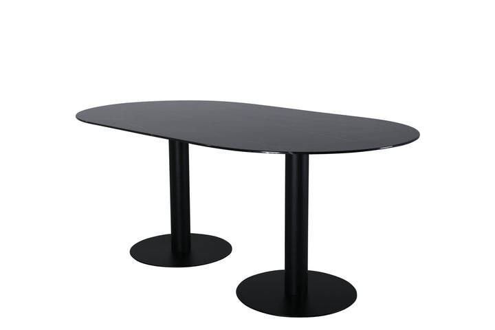 Pillan Ovalt Matbord Svart