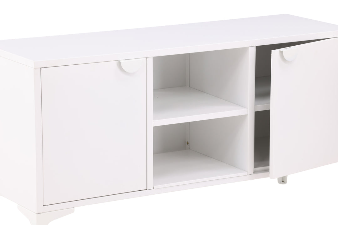 Piring TV-bänk Vit