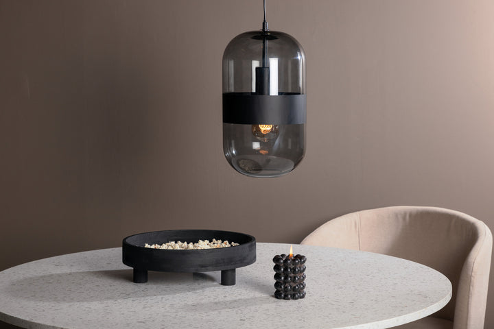 Dropp Taklampa Svart