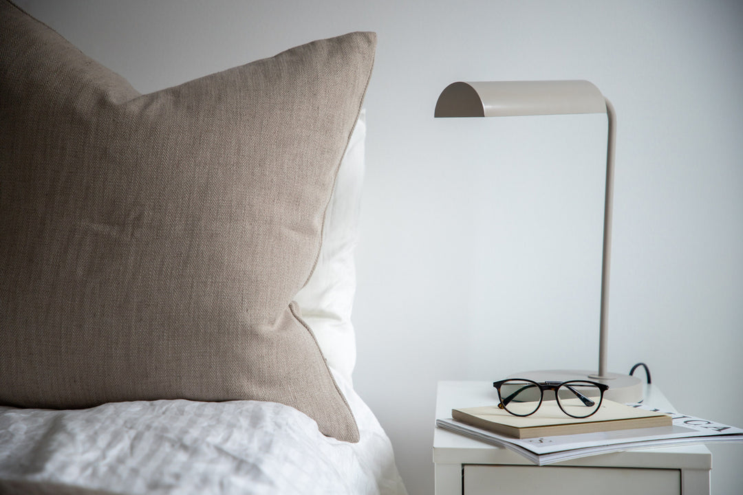 Harmonica Bordslampa Beige