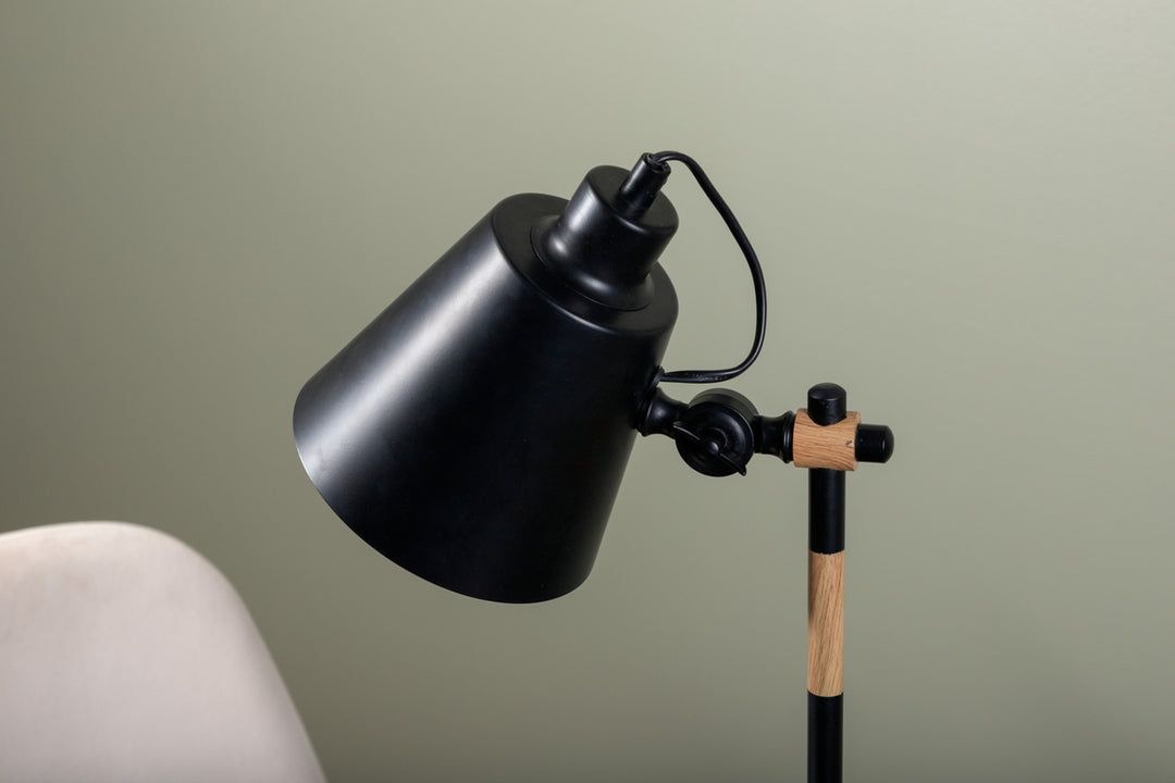 Skott Bordslampa Svart