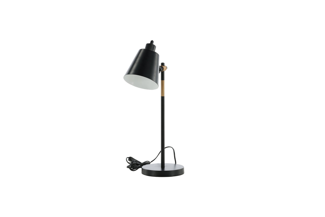 Skott Bordslampa Svart