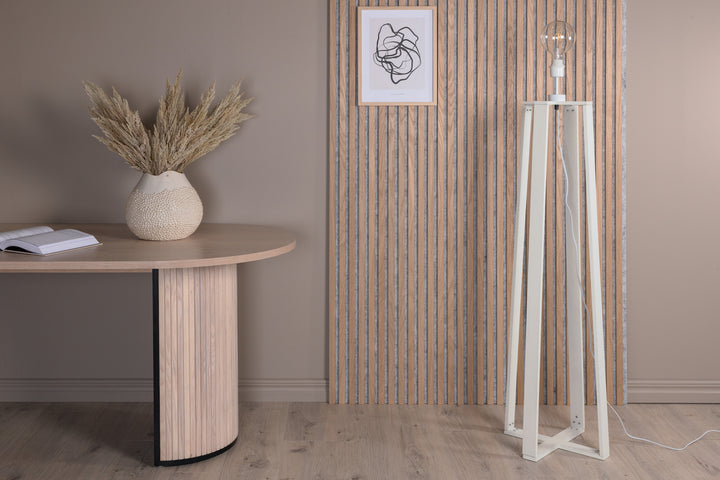 Avspark Golvlampa Vit