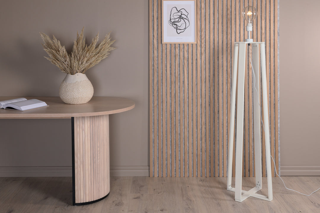 Avspark Golvlampa Vit