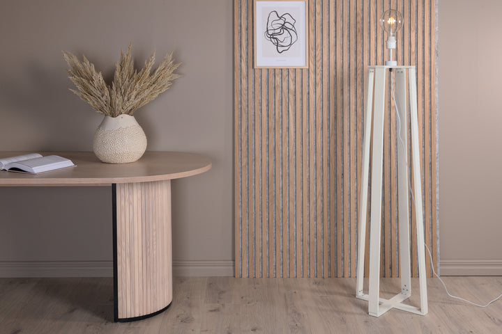 Avspark Golvlampa Vit