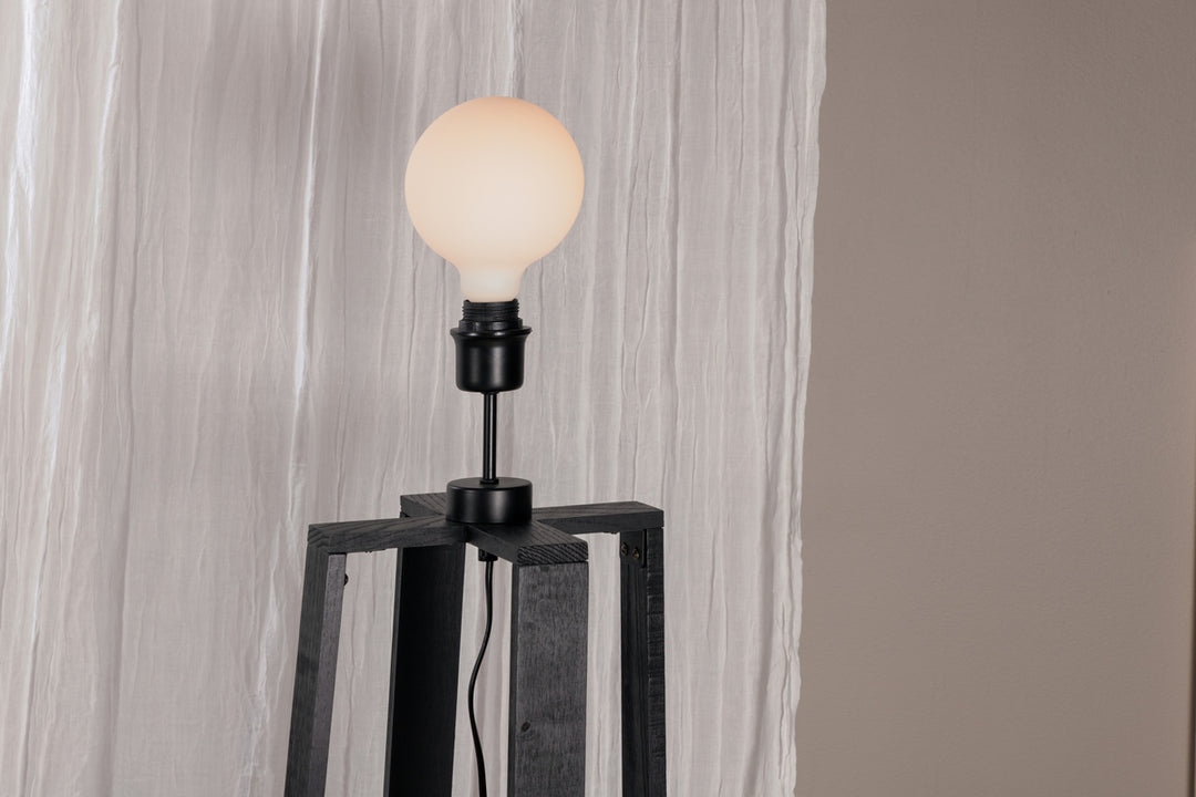 Avspark Golvlampa Svart
