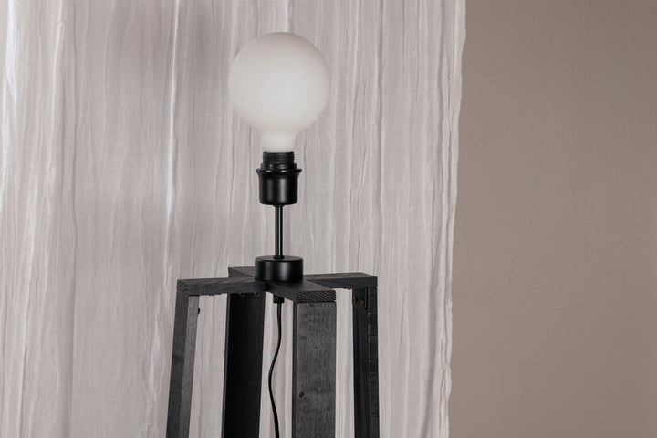 Avspark Golvlampa Svart