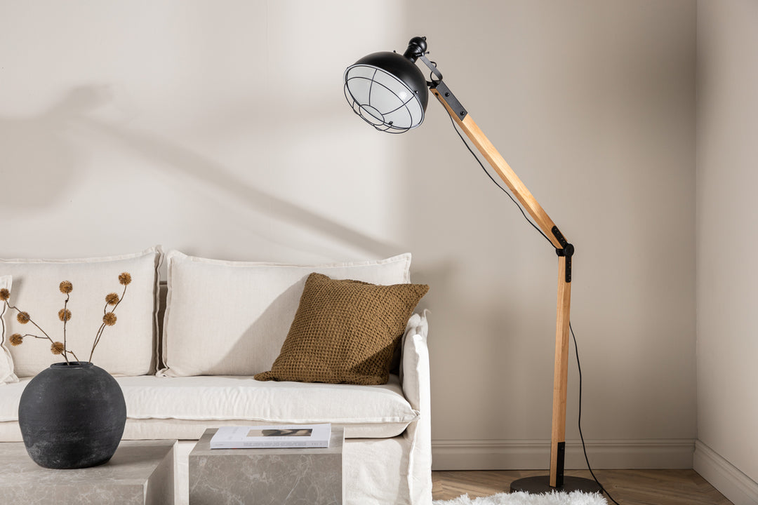 Kick Golvlampa Svart