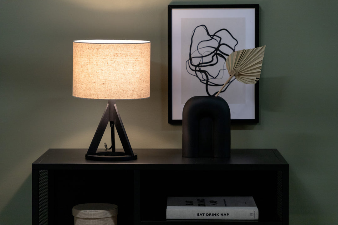 Kona Bordslampa Svart