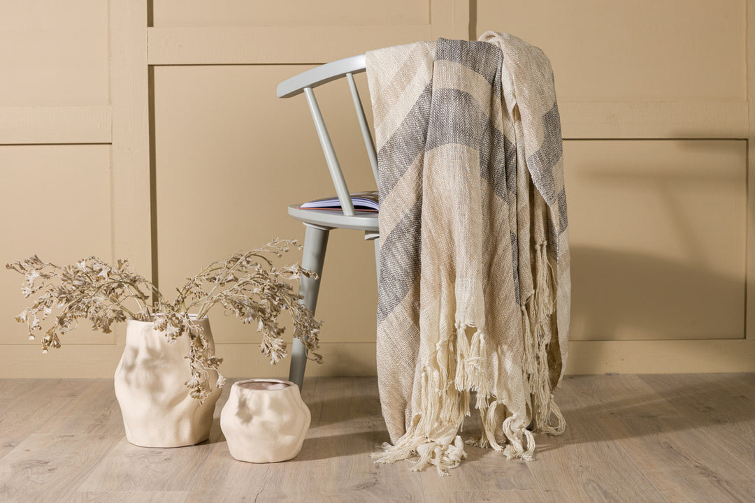 Sandy Pläd Beige