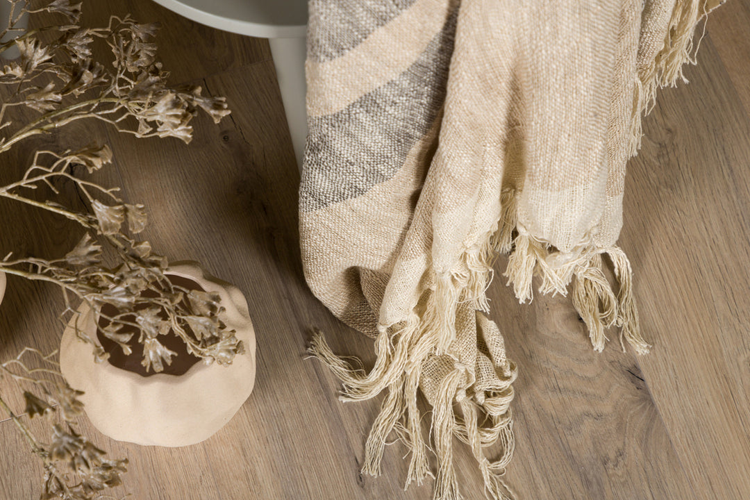 Sandy Pläd Beige