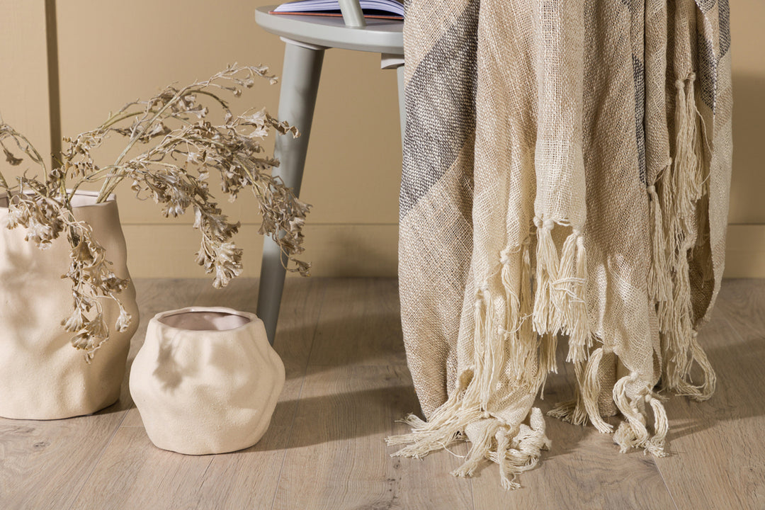 Sandy Pläd Beige