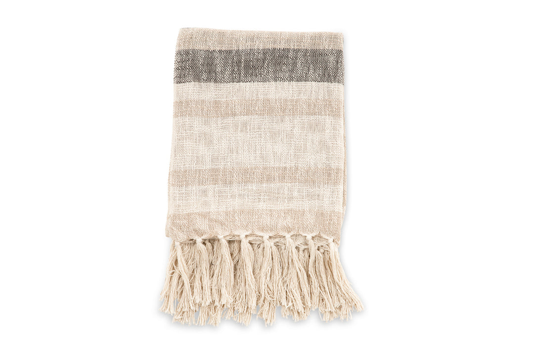 Sandy Pläd Beige