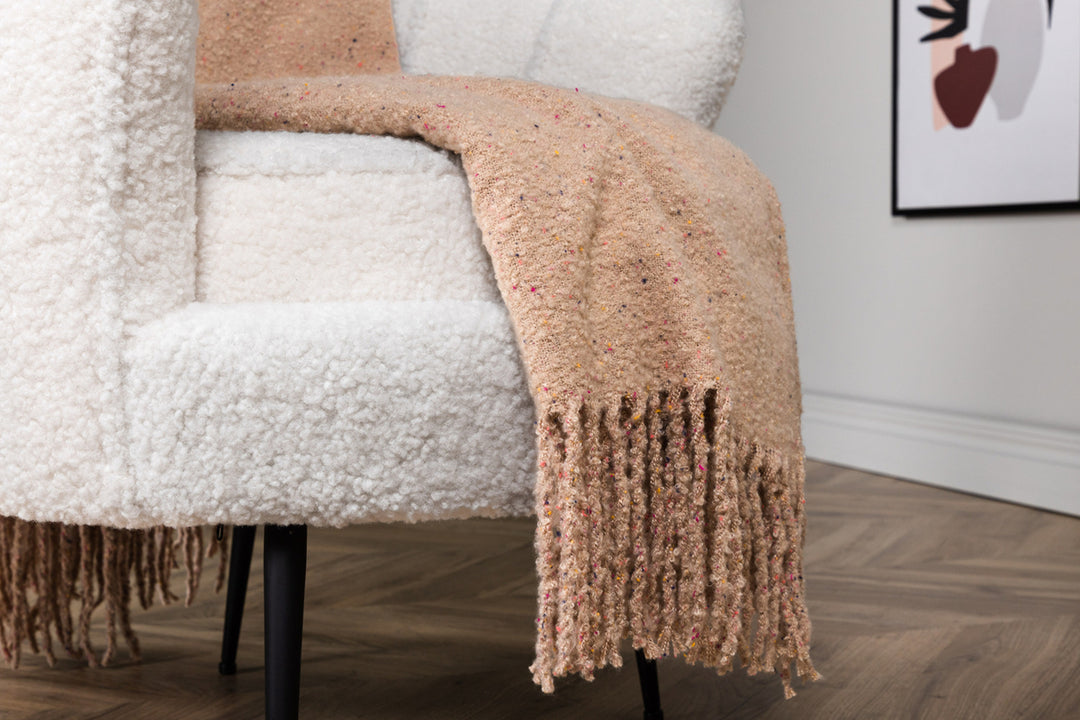 Tilly Pläd Beige