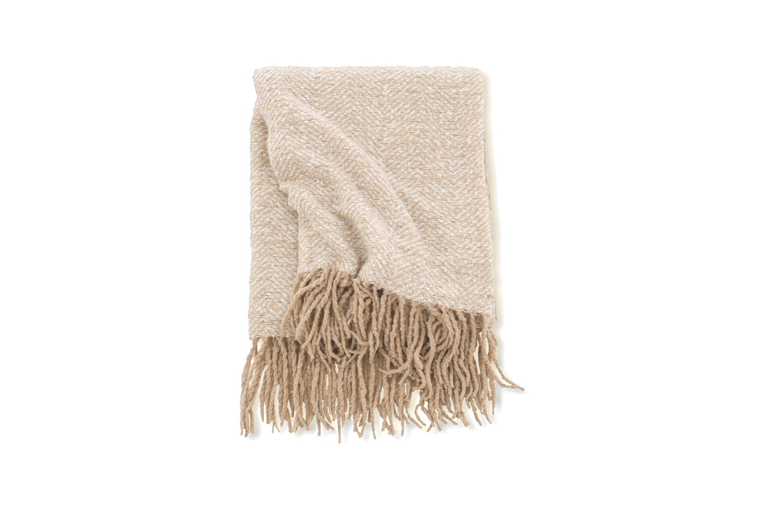 Toby Pläd Beige