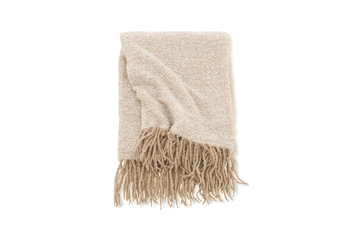 Toby Pläd Beige