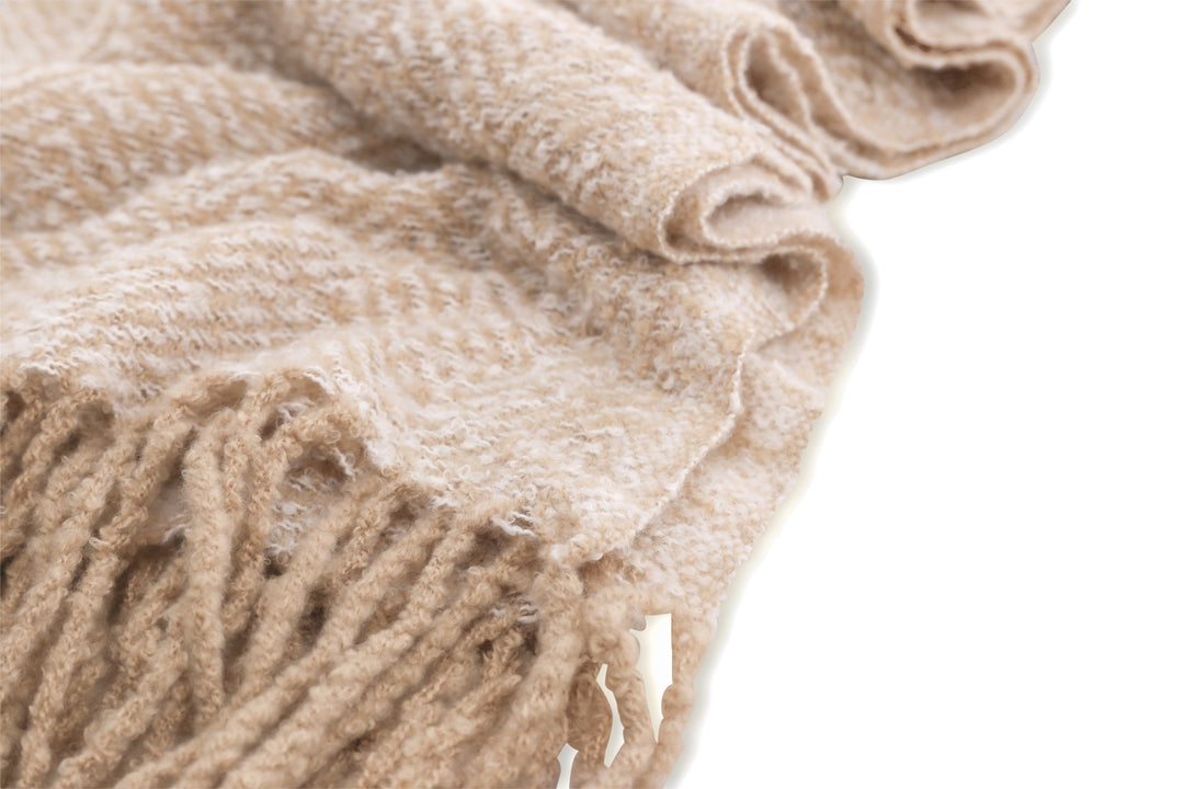 Toby Pläd Beige