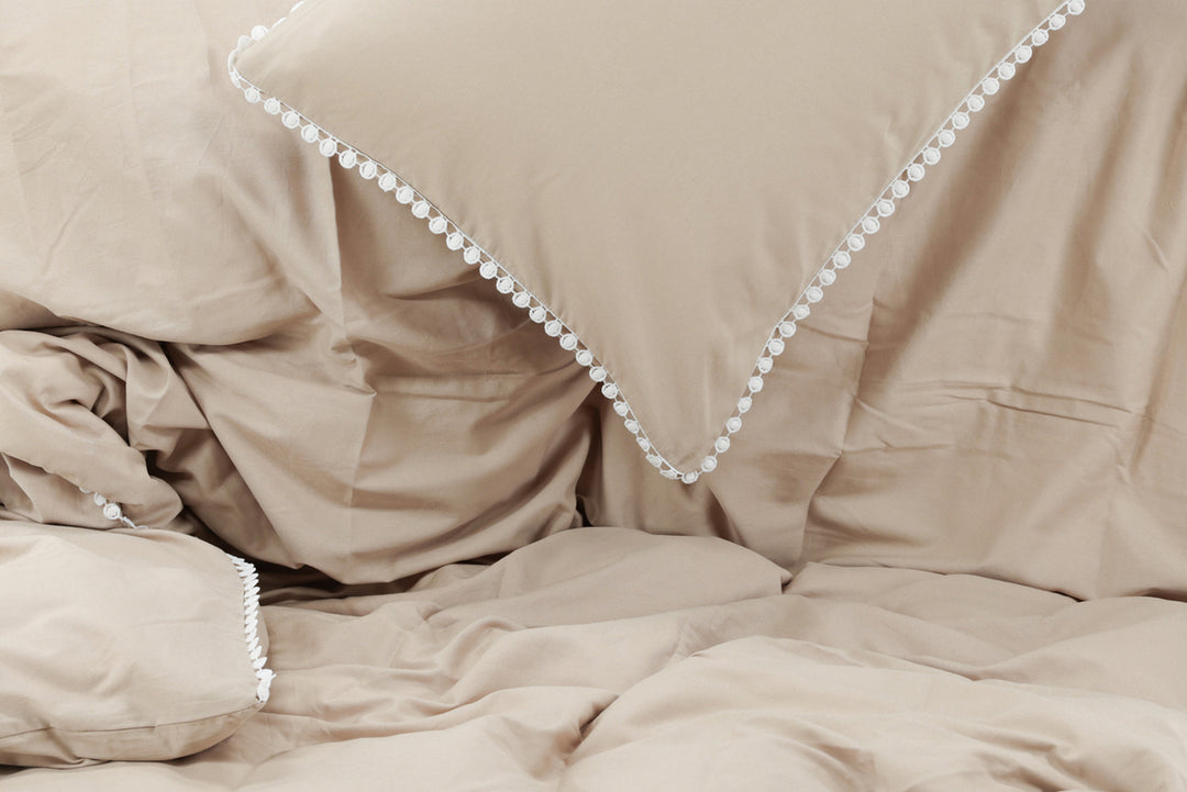 Livia Påslakanset 200x150cm Beige