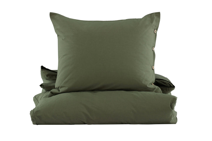 Joar Påslakanset 200x150cm Mossgrön