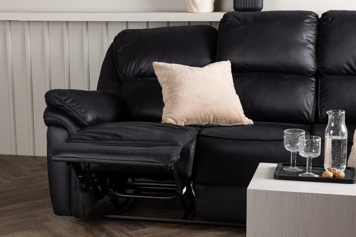 Saranda Reclinersoffa Svart