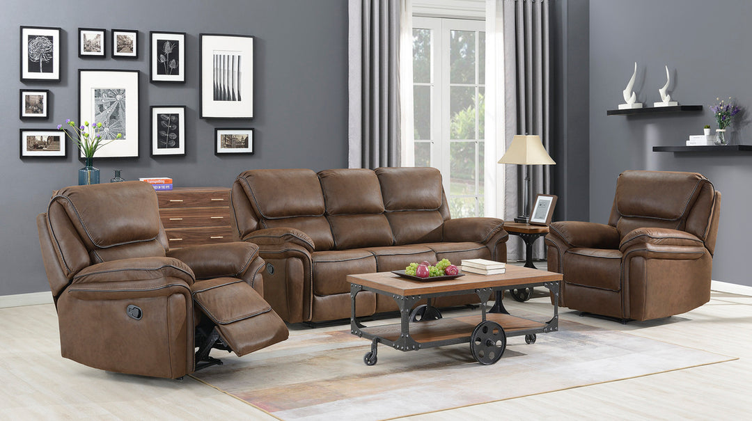 Saranda Reclinersoffa Brun