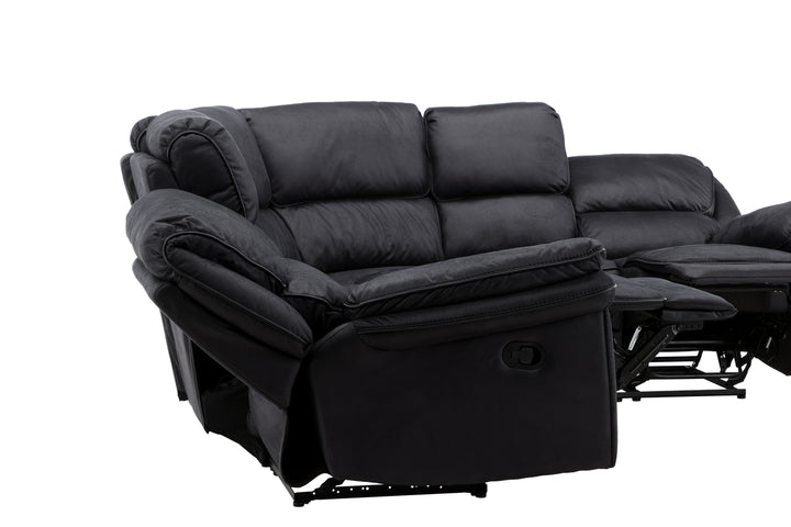Saranda Reclinersoffa Svart