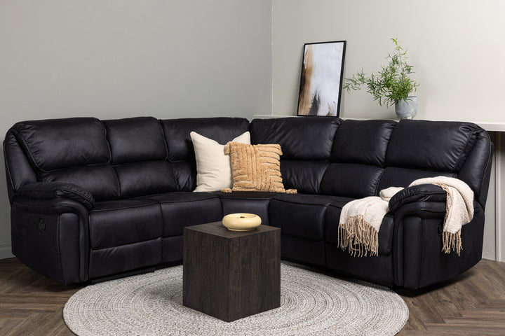 Saranda Reclinersoffa Svart