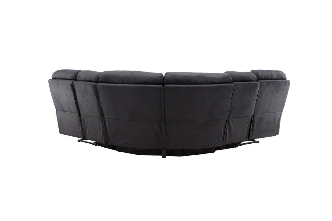 Saranda Reclinersoffa Svart