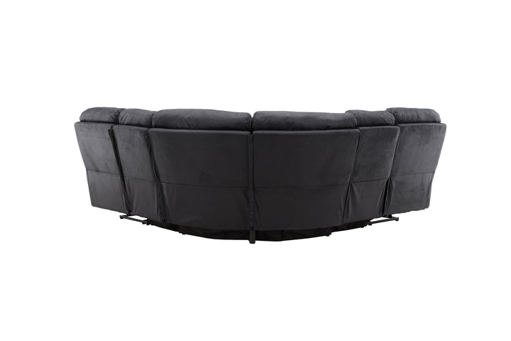 Saranda Reclinersoffa Svart