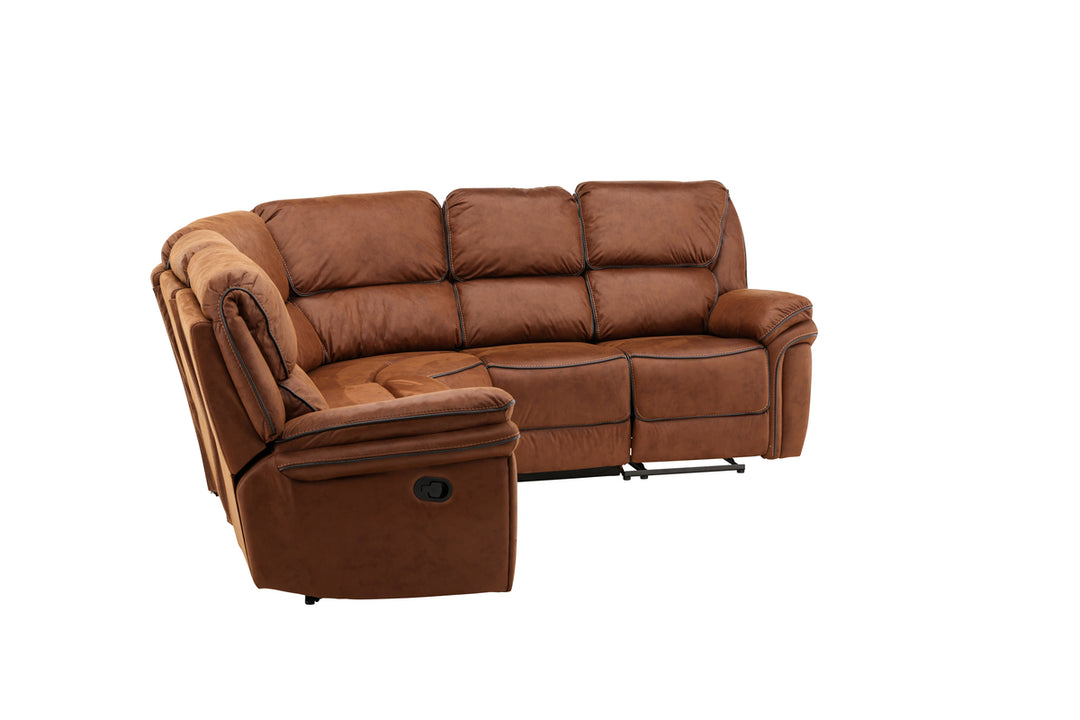 Saranda Reclinersoffa Brun