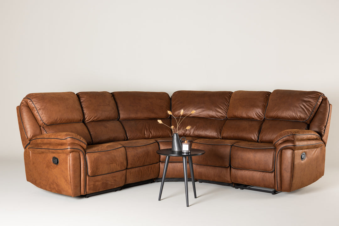 Saranda Reclinersoffa Brun