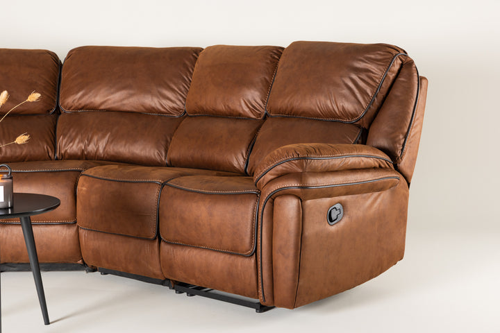 Saranda Reclinersoffa Brun