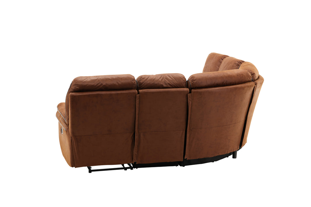Saranda Reclinersoffa Brun