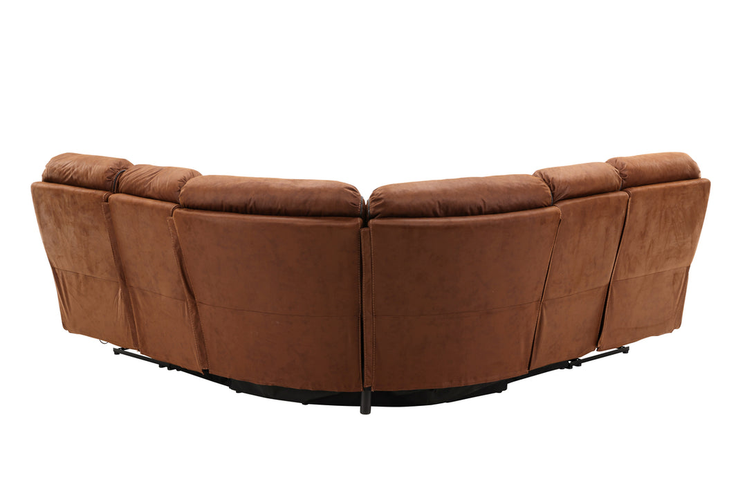 Saranda Reclinersoffa Brun