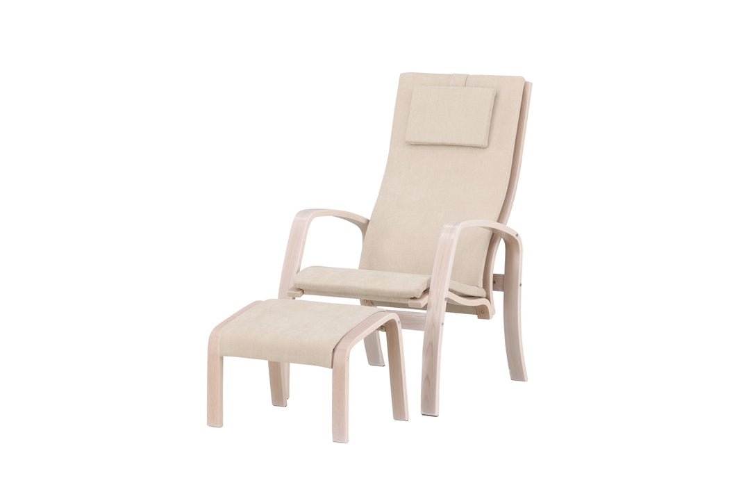Grötö Loungefåtölj Ljusgrå