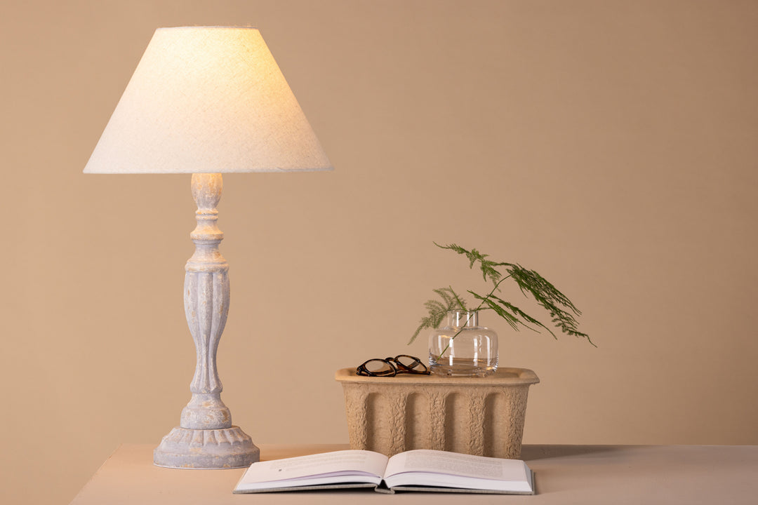 Caen Bordslampa Beige