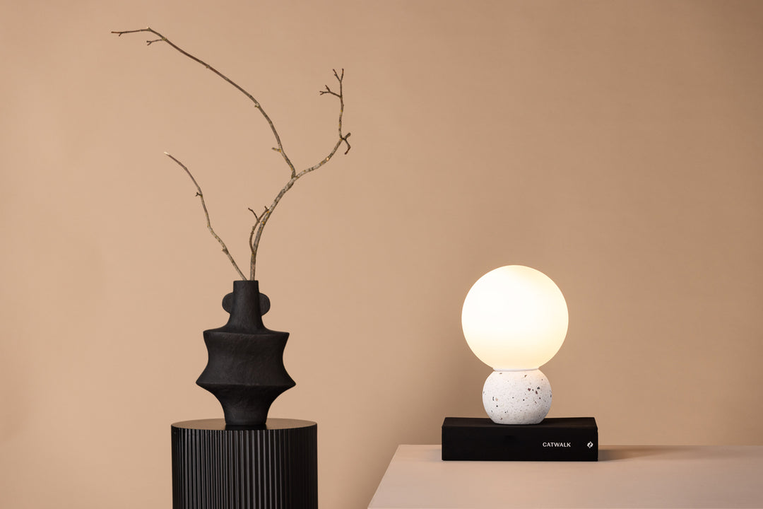Metz Bordslampa Vit