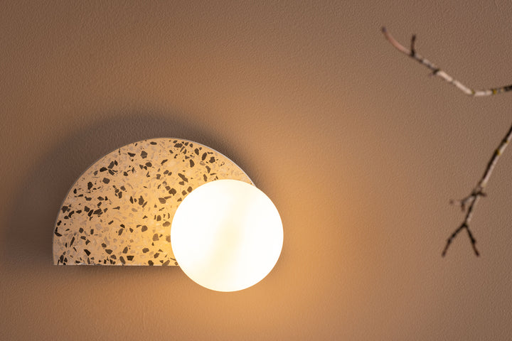 Abbeville Vägglampa Vit